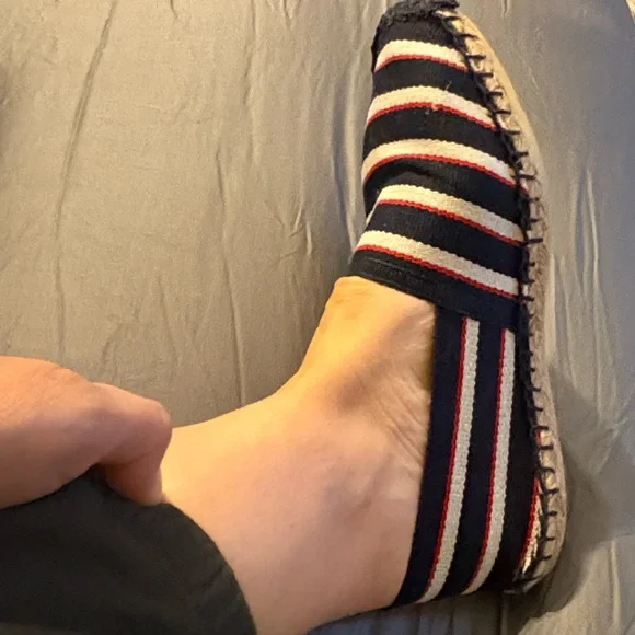 French espadrilles, canvas, size 38 EU/ 7.5 US, new - Picture 6 of 6